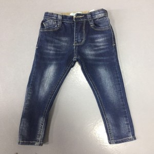 albastru inchis jeans blugi jeanos WSG007